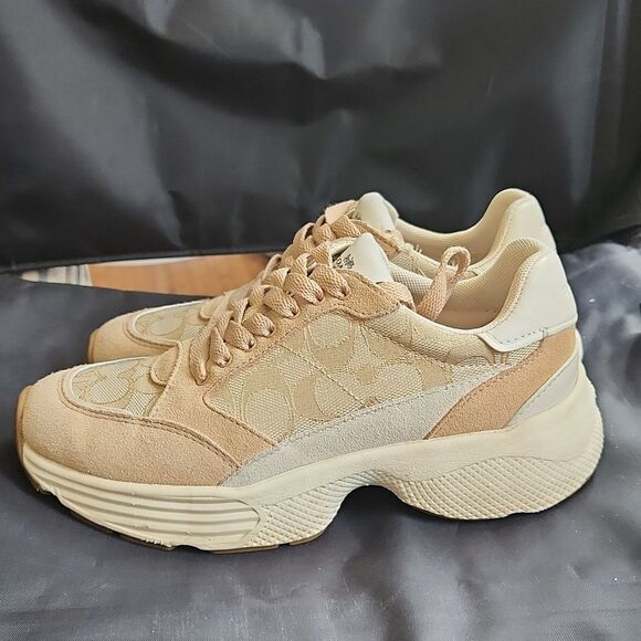 Coach C152 Tech Runner Shoes 5.5B Style G5057 - Picture 2 of 14